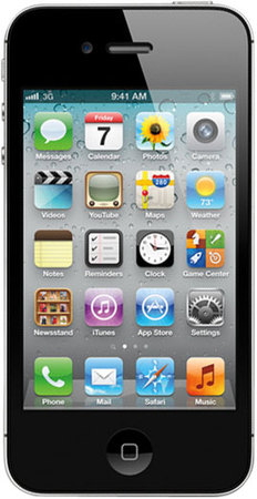 Смартфон APPLE iPhone 4S 16GB Black - Хабаровск