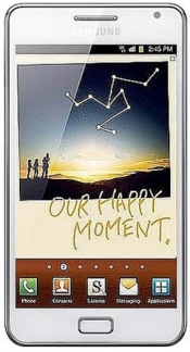 Смартфон Samsung Galaxy Note GT-N7000 White - Хабаровск